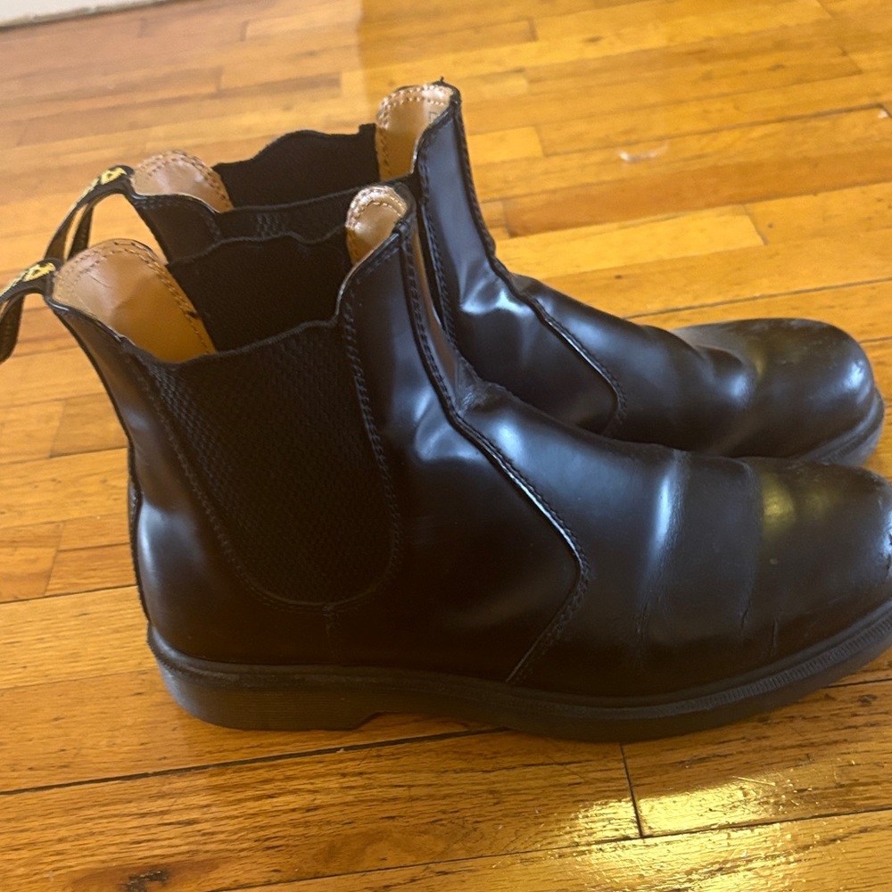 Men's Doc Martens Black Leather Chelsea Boots